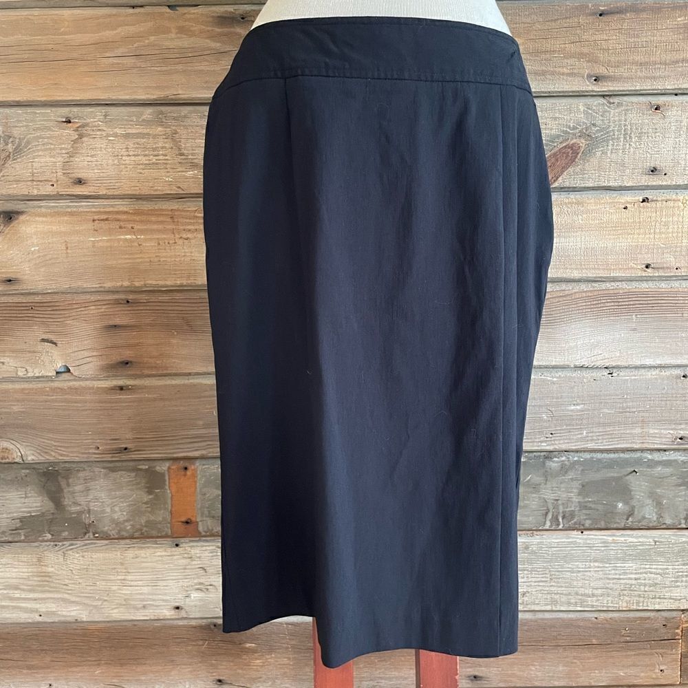 Style & Co Black Stretch Fit Skirt Size 10 EUC